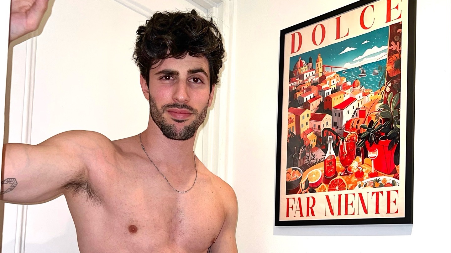Model Eugenio Casnighi Looks Sweet Doing Nothing in New Thirst Trap