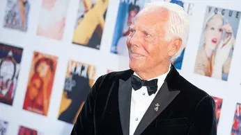 Giorgio Armani Opens Up about the Men in His Life