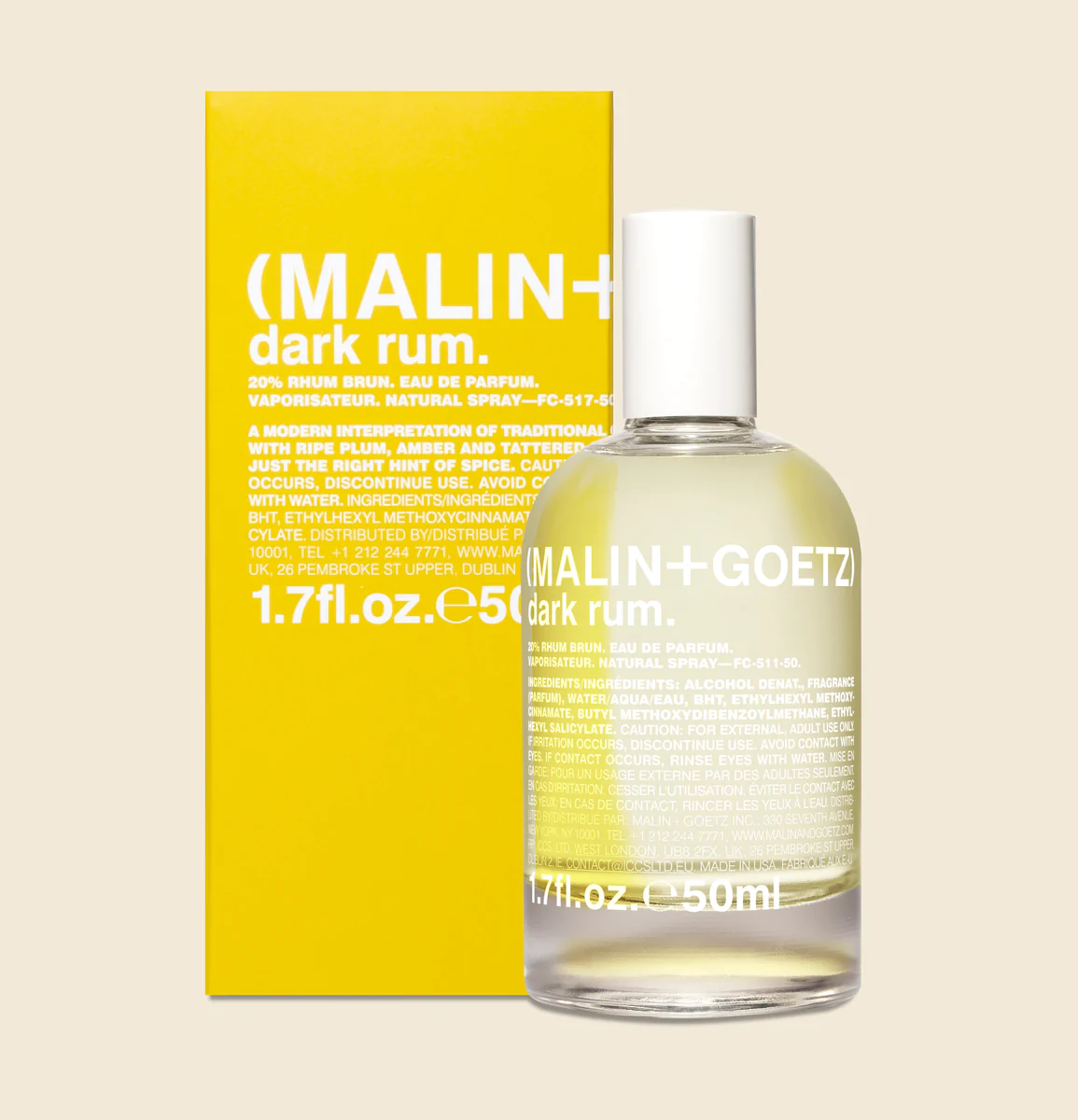 Malin + Goetz Dark Rum Eau de Parfum